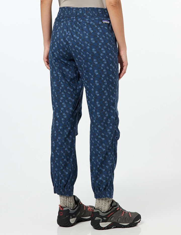 Patagonia Damen W's Hampi Rock Pants-Reg Bottoms 38 Intertwined Hands: Smolder Blue, 38 Intertwined