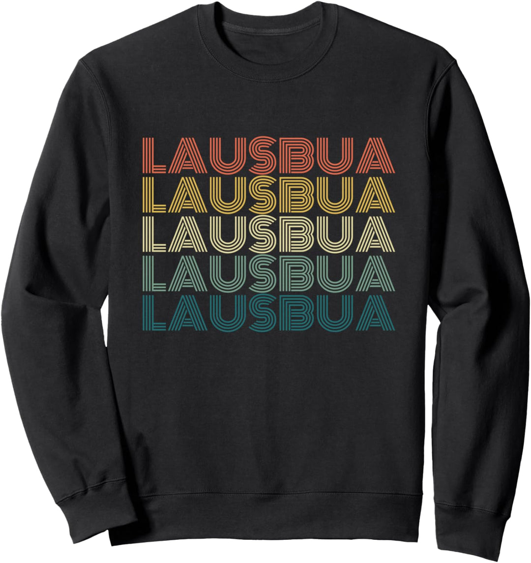Lausbua Lausbub Vintage Retro Bayern Tirol Geschenk Sweatshirt
