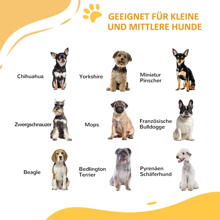PawHut Türschutzgitter Treppenschutzgitter mit 7/14 cm Verlängerung Türgitter ohne Bohren Treppengit