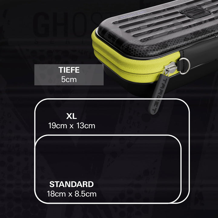 Target Darts Luke Littler Ghost Series Takoma Wallet Regular – Dart-Etui schwarz/weiss | „The Nuke“