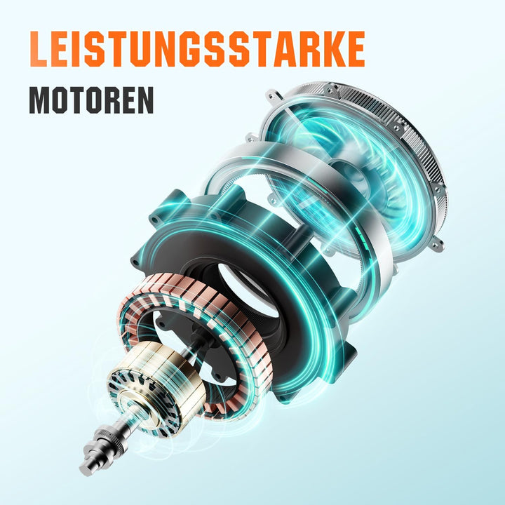 Litheli Akku Rasentrimmer 20V, 25 cm Rasentrimmer mit 30 Kunststoffmessern, Akku Kantenschneider mit