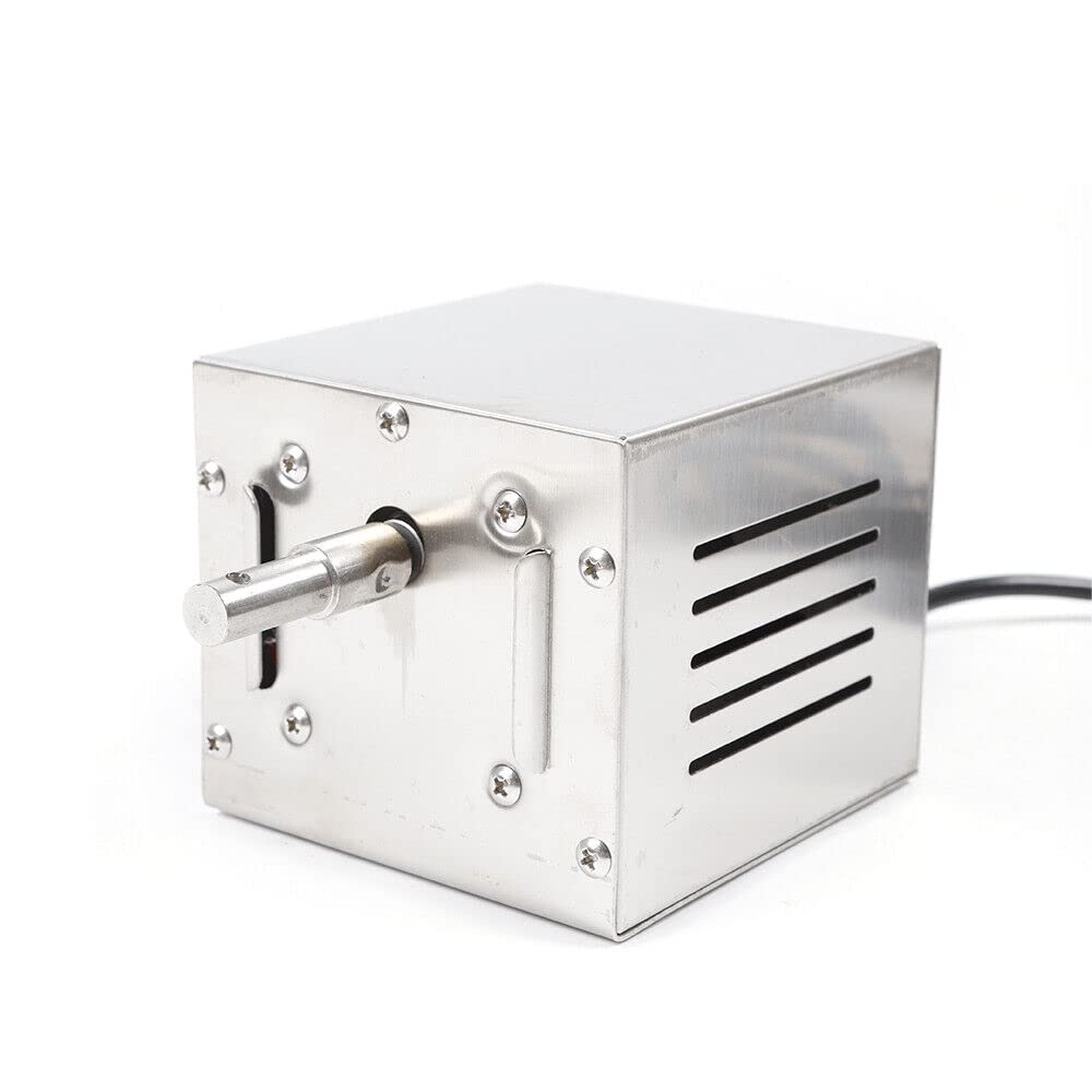 BBQ Rotisserie Motor,Barbecue Grill Motor Grillspiess Rotisserie Röster Spiess Drehspiess Edelstahl