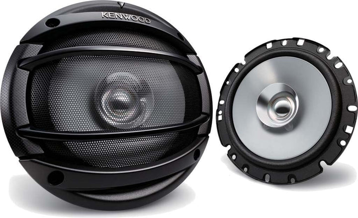 Kenwood KFC-E1754-16,5cm 160mm Lautsprecher Boxen Paar 180Watt - Einbauset passend für VW Bus T4 Fro