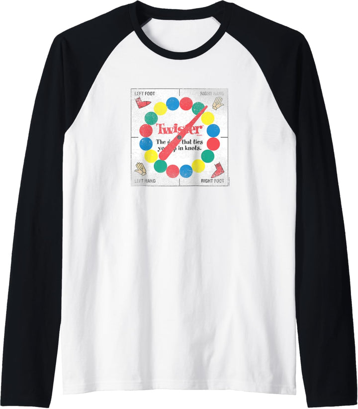 Twister Distressed Classic Game Board Raglan