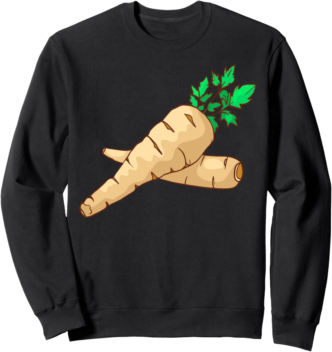 Pastinake Pastinak Gemüse Vegan Vegetarisch Veganer Sweatshirt