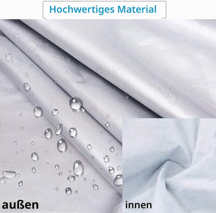 Halbgarage für Auto Windschutzscheibe Abdeckplane Winter Sommer Autoabdeckung wasserdicht Auto halbg