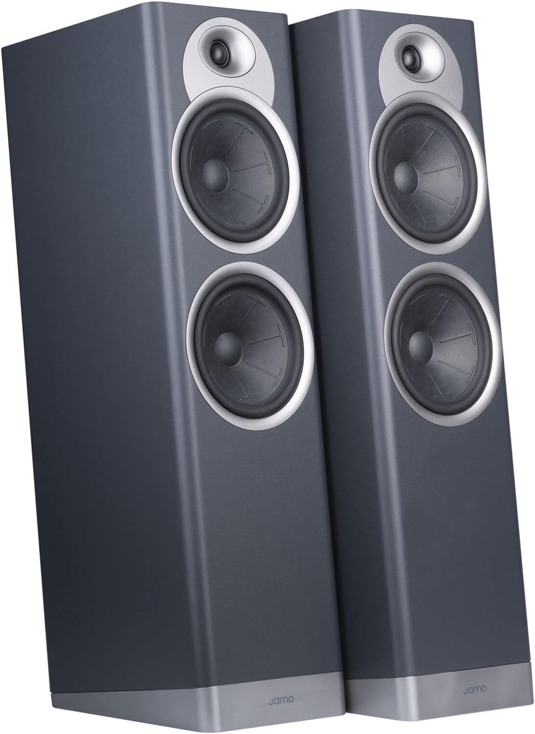 Jamo S7-27F Paar of Floor Speakers Blue Fjord Bodenlautsprecher mit 17 cm Woofer, Blau
