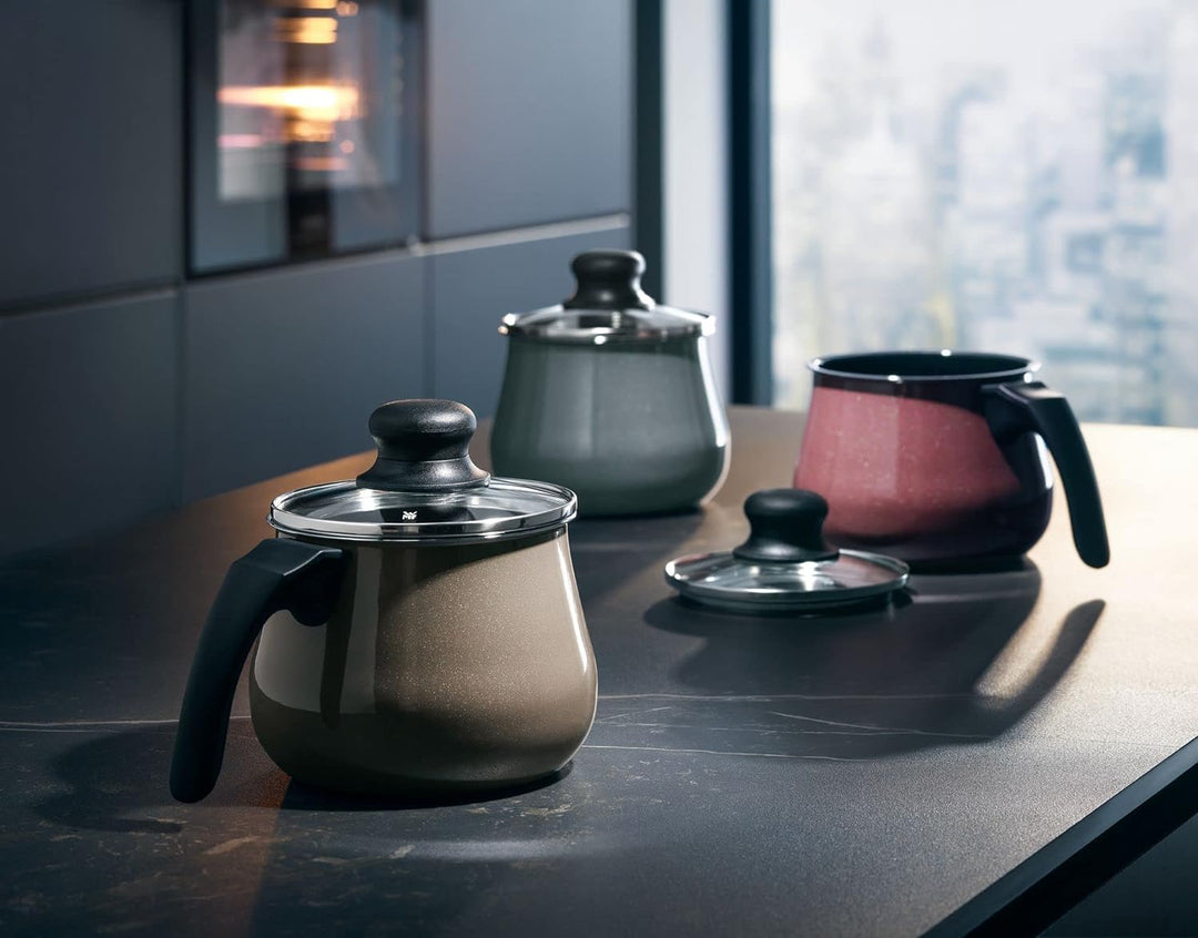 Fusiontec Mineral Mini Topf mit Deckel braun, Braun