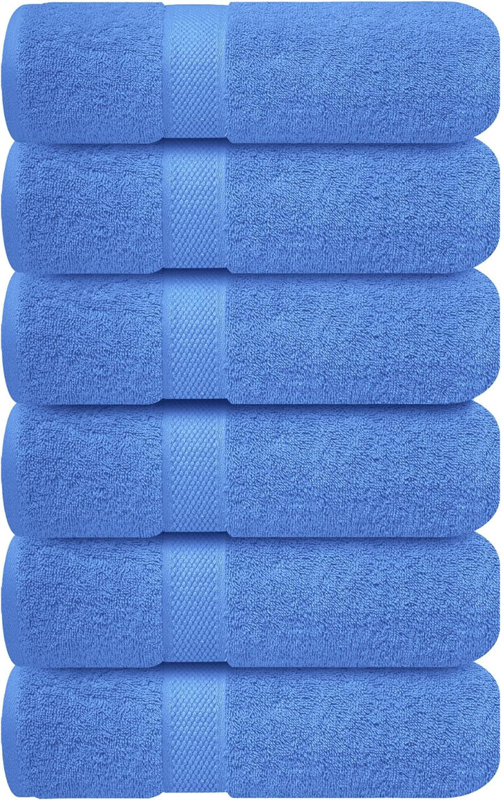 Infinitee Xclusives Handtücher aus 100 % Baumwolle für Badezimmer, ultraweich und sehr saugfähig, 6e