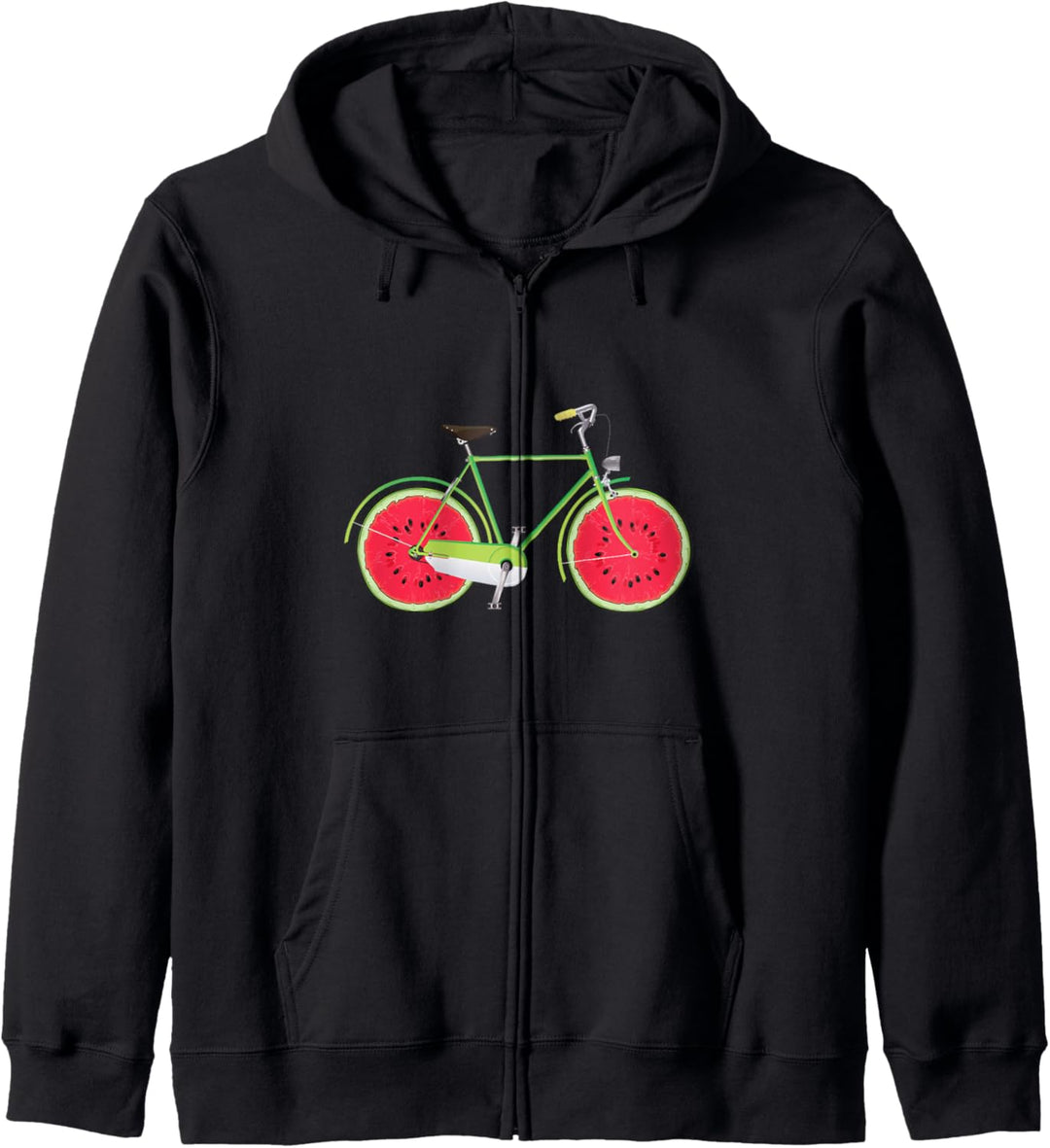 Fahrrad Bike Radsport Wassermelone Radfahren Biker Geschenk Kapuzenjacke