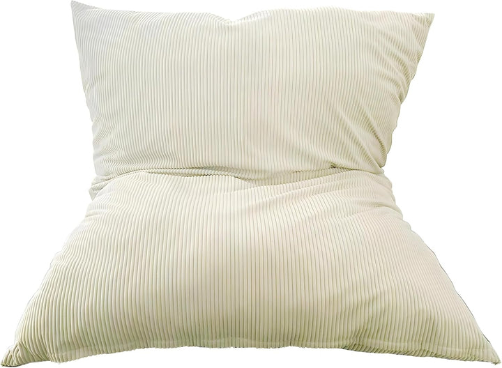 Riesiger Sitzsack XXL für Innenbereich, aus Cordsamt, 180 x 140 cm, weich, bequem und abnehmbar, gro