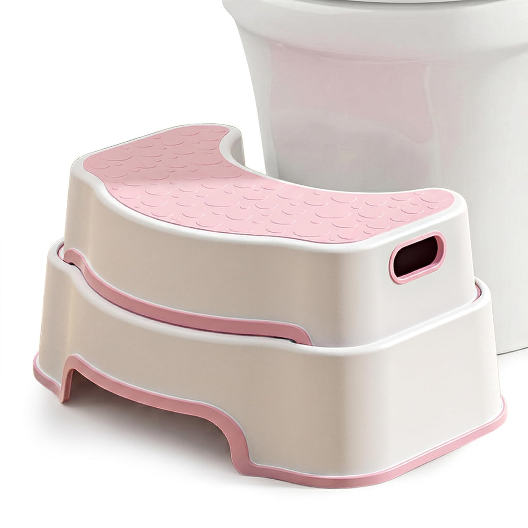 Toilettenhocker Erwachsene, Rutschfester Badezimmer-Kindertoilettenhocker, Einfach zu Reinigen Tritt