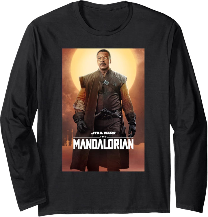 Star Wars The Mandalorian Greef Karga Poster Langarmshirt