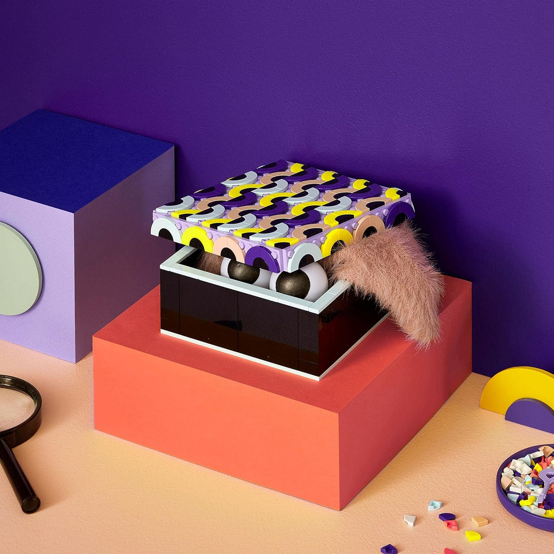 LEGO 41960 DOTS Grosse Box, Bastelset für Schmuckkästchen, Schreibtisch-Organizer oder Kinderzimmer-
