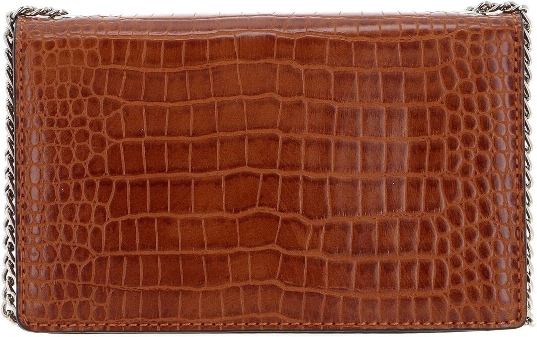 Seidenfelt Skane Schultertasche 17 cm cognac