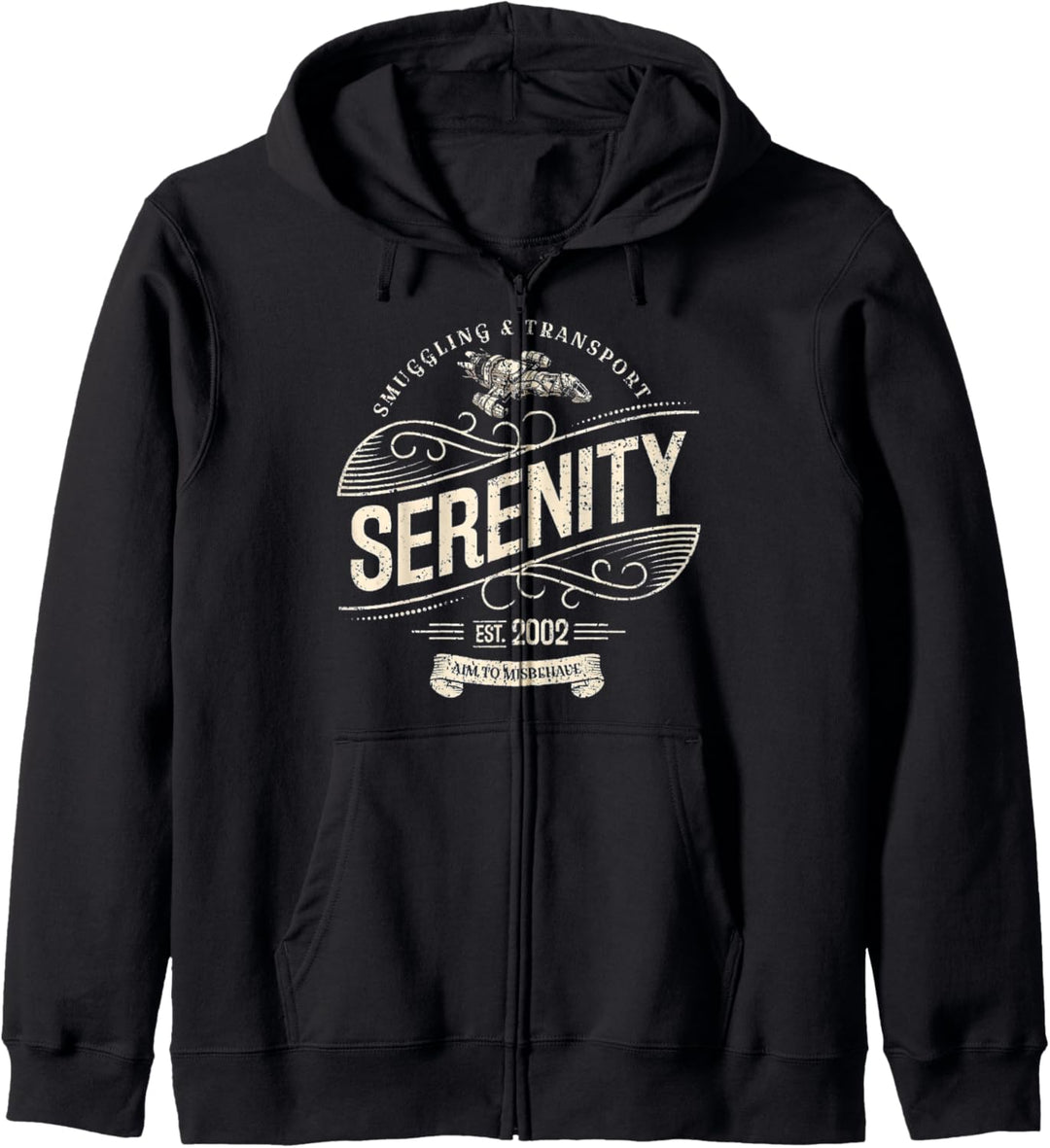 Vintage Serenity Schmuggling & Transport Firefly Kapuzenjacke