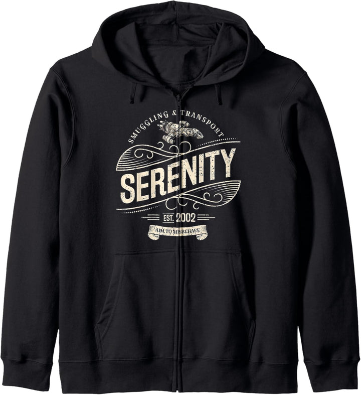 Vintage Serenity Schmuggling & Transport Firefly Kapuzenjacke