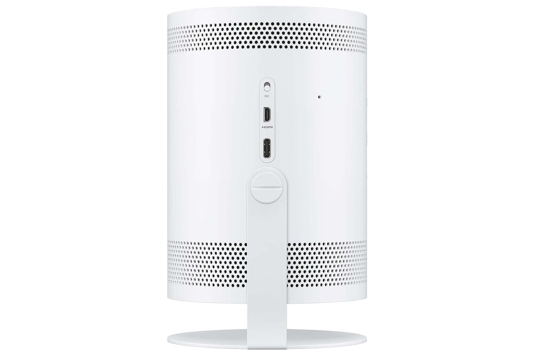 Samsung The Freestyle Tragbarer LED-Projektor, Full HD, HDR10, Beamer mit All Round Design, Auto Set