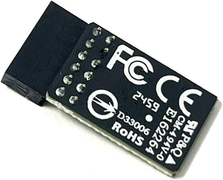 JINTAI TPM 2.0-Modul TPM LPC 12-Pin-Modul Ersatz für Gigabyte-Motherboard GC-TPM2.0_S (12-Pin-1) für