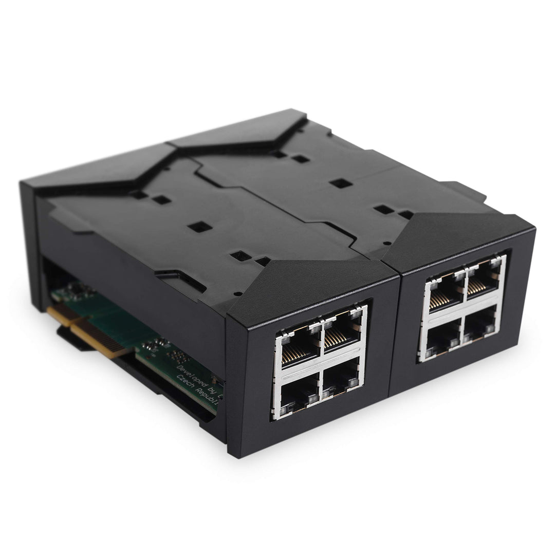 Turris MOX E (Super Ethernet) Module | 8X LAN Port 10/100/1000 Mbps (RJ-45), Pass-Through SGMII Bus