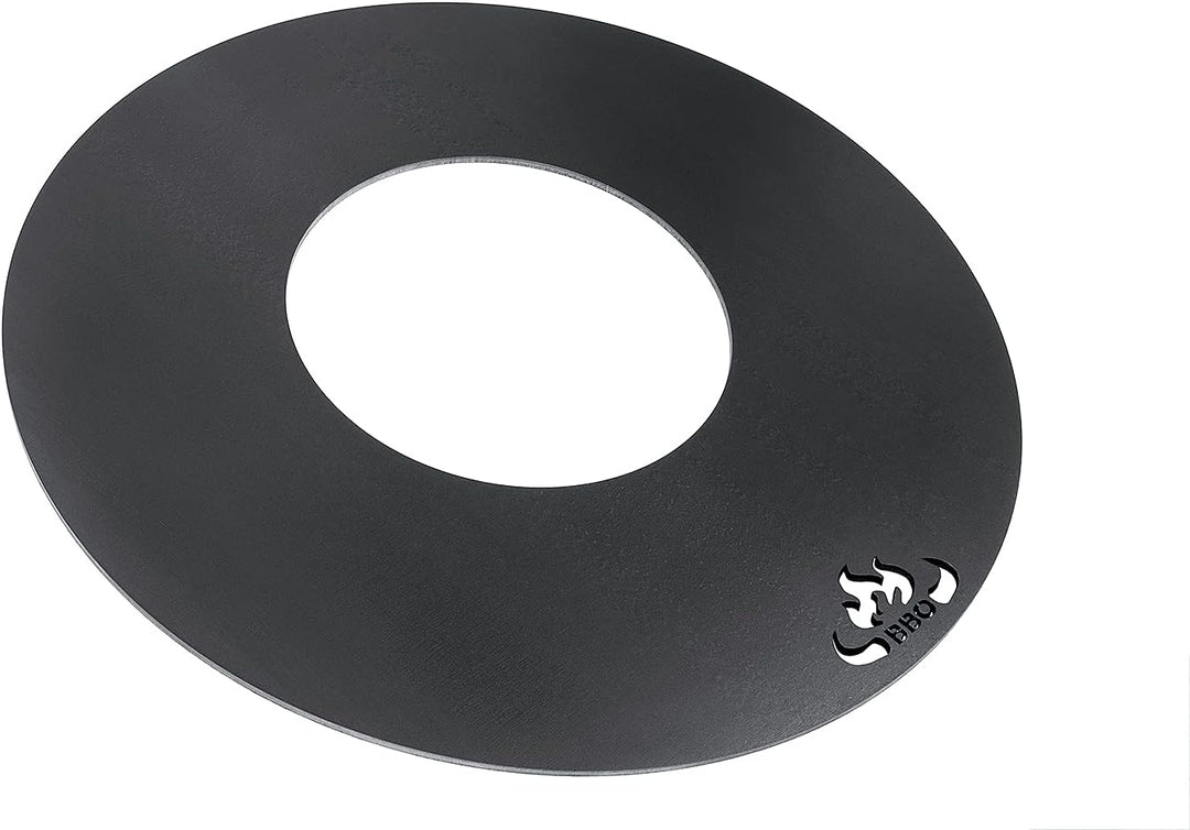 teileplus24 FR01 Grillring | Grillplatte | Feuerplatte | BBQ-Platte | Plancha passend für Weber Kuge