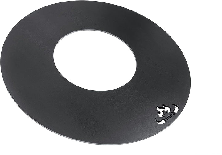 teileplus24 FR01 Grillring | Grillplatte | Feuerplatte | BBQ-Platte | Plancha passend für Weber Kuge
