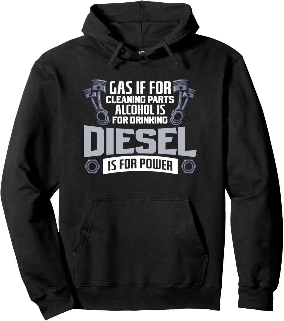 Diesel ist für Power-Kolbendrehmoment Pullover Hoodie