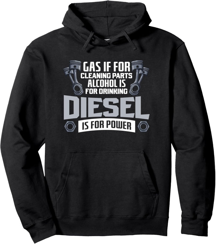 Diesel ist für Power-Kolbendrehmoment Pullover Hoodie