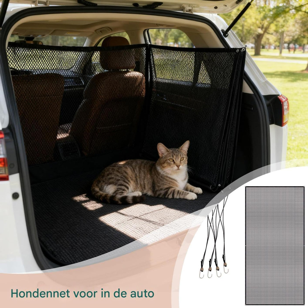 Hunde Netz Für Auto,Fahrzeug Sicherheit Rücksitz Separator Netz,Auto Trenner für Hunde | Für Pick-Up