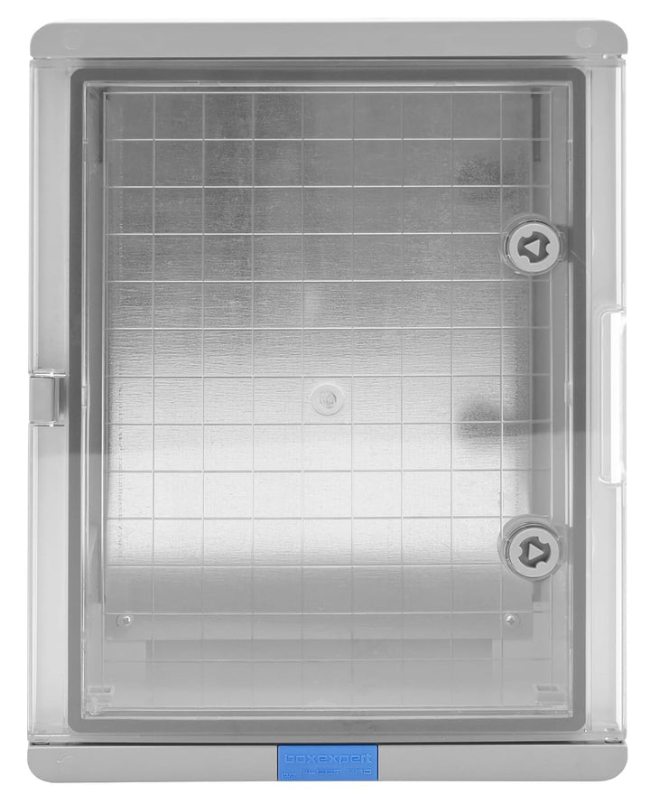 BOXEXPERT® Schaltschrank aussen absolut wasserdicht bis 1m Tiefe [ABS Kunststoff IP67 Gehäuse Sichtt