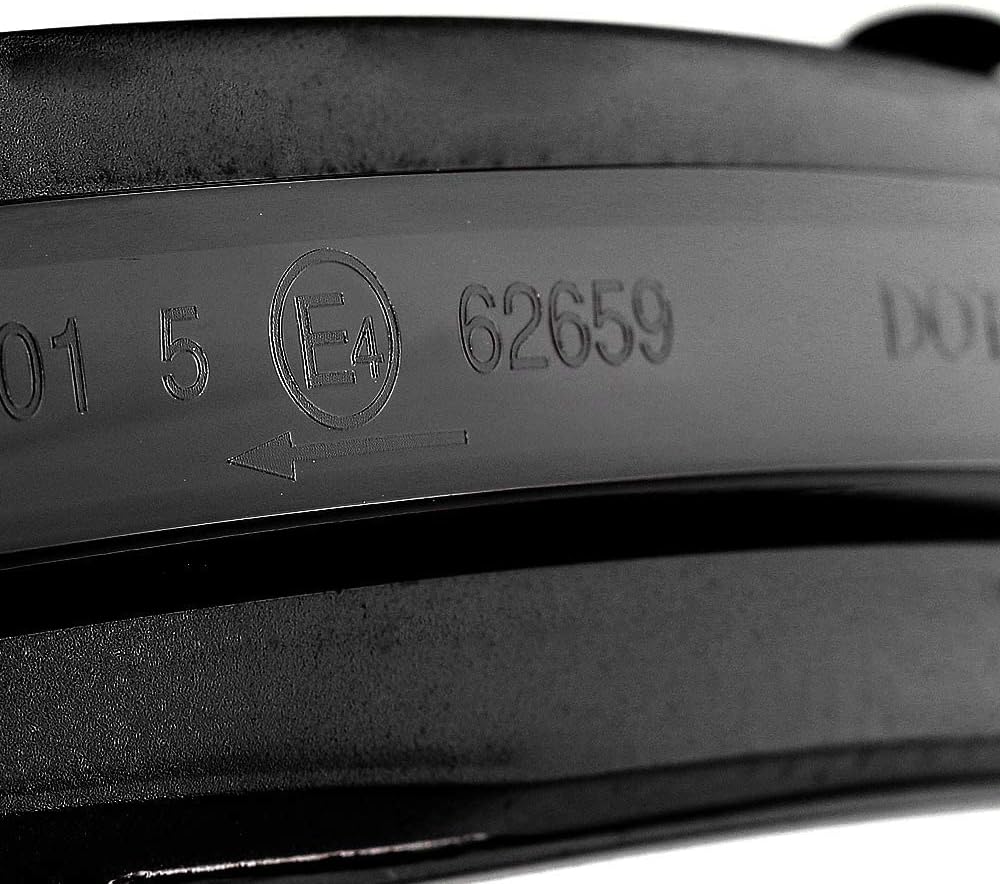 LIGHTDELUX Ersatz für LED Spiegelblinker Blinkleuchte Dynamisch Links Rechts Laufblinker mit Zulassu