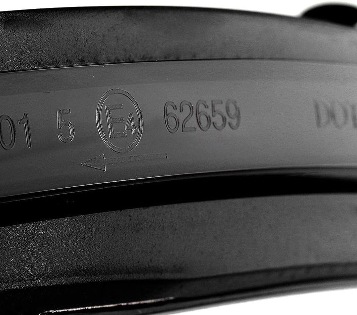 LIGHTDELUX Ersatz für LED Spiegelblinker Blinkleuchte Dynamisch Links Rechts Laufblinker mit Zulassu