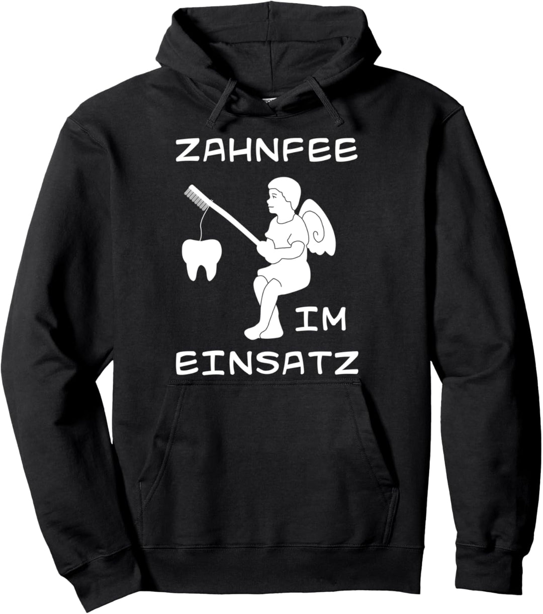 Zahn Fee Im Einsatz Geschenk Zahnarzt Zahnarzthelferin Pullover Hoodie