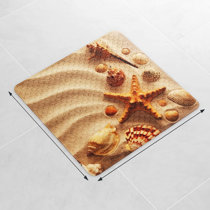 Sanilo Badematte 53 x 53 cm, rutschfeste Duschmatte für Dusche und Badewanne, Antirutschmatte maschi