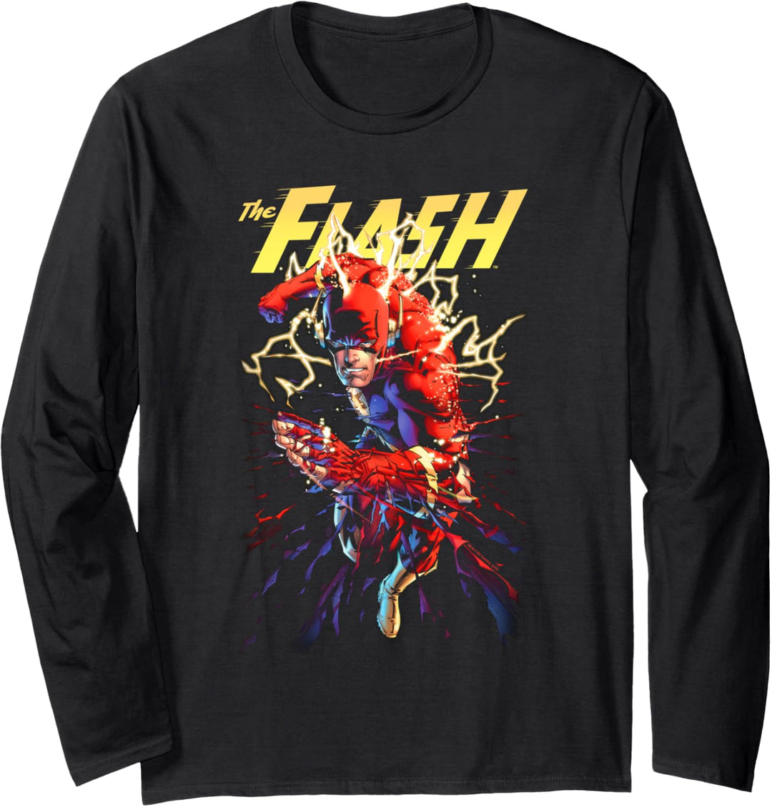 The Flash Ripping Apart Langarmshirt