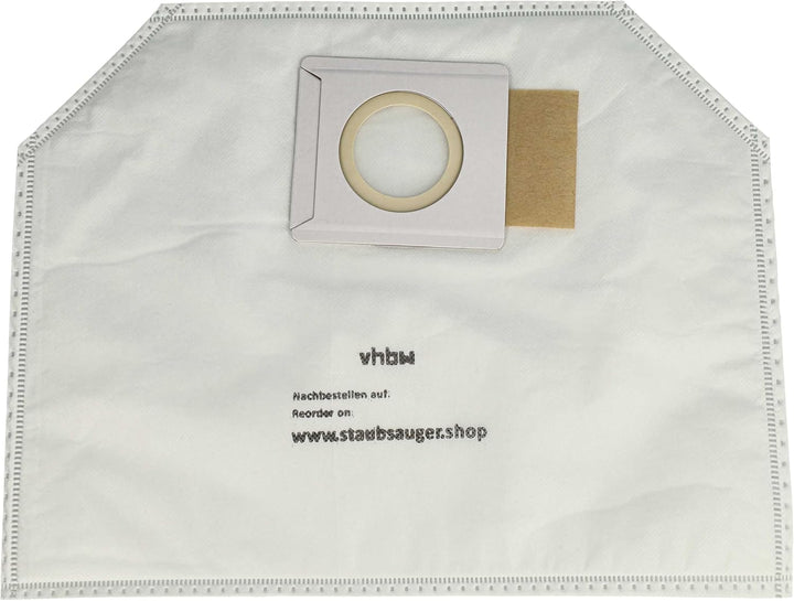 vhbw 10x Staubbeutel kompatibel mit Makita DVC261, DVC260ZXU, DVC261ZX11, DVC261ZX15 Staubsauger - 3