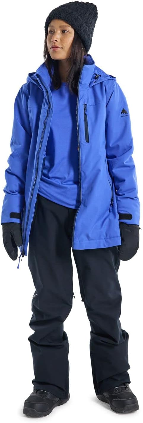 Burton Damen Lelah Snowboard JackegrünXS S Amparo Blue, S Amparo Blue