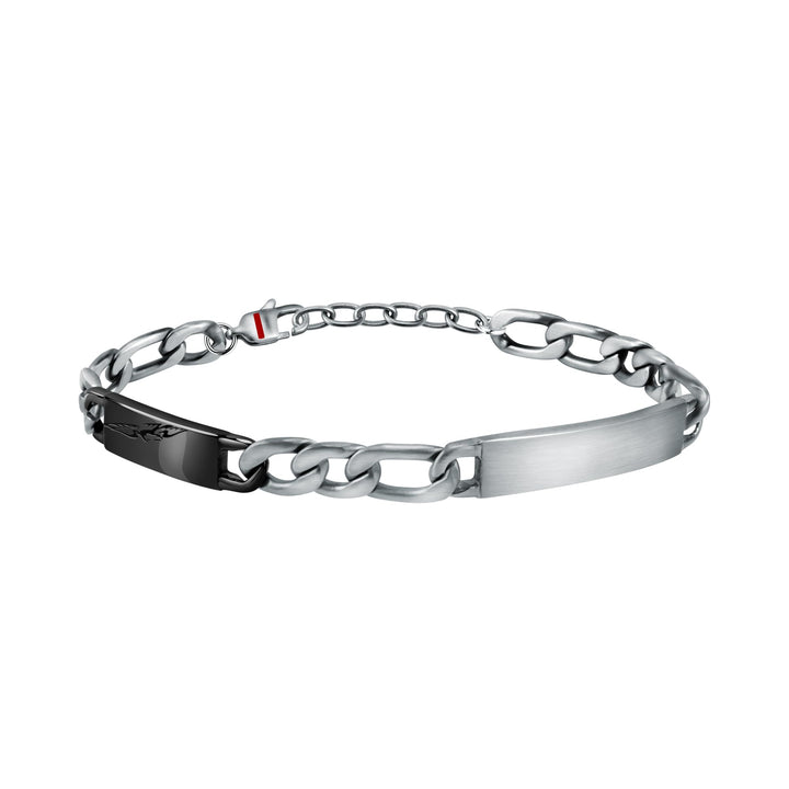 SECTOR Herren Armband, ENERGY Kollektion, aus Edelstahl, Lack - SAFT57 Silber, Silber