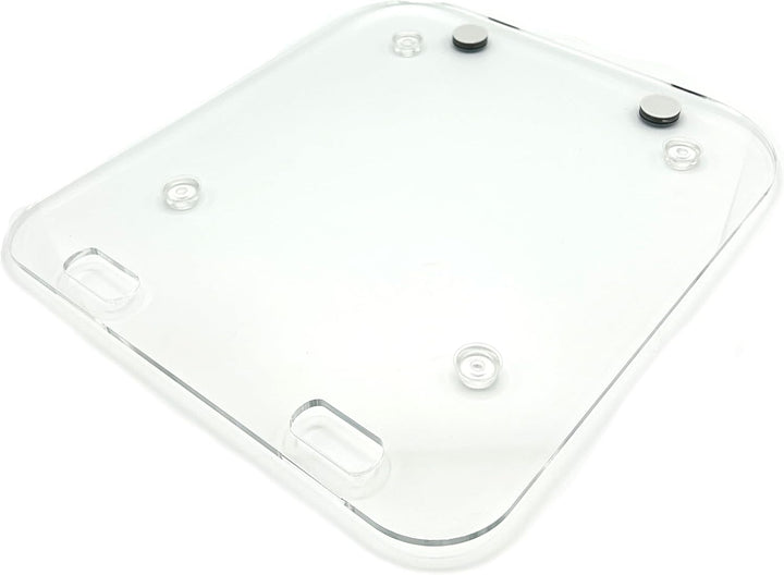 Gleitbrett aus Acryl für Tefal Heissluftfritteuse Easy Fry Grill & Steam | transparent | 32x32cm | h