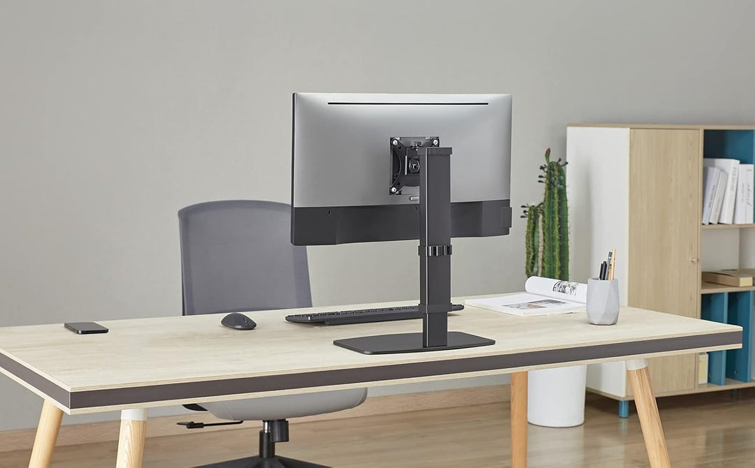 myWall HL 55 L Monitor Ständer Tischständer Halterung für Bildschirme 17 Zoll - 32 Zoll (43-81 cm),