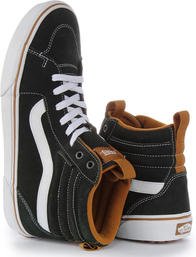 Vans Herren Filmore Hi Vansguard Sneaker 44.5 EU Wildleder Dark Forest, 44.5 EU Wildleder Dark Fores