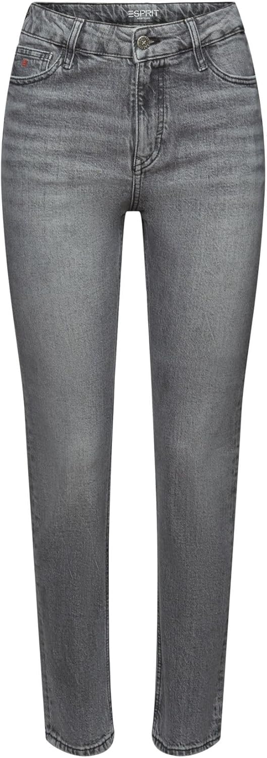 ESPRIT Damen Jeans 26W / 30L 922/Grey Medium Wash, 26W / 30L 922/Grey Medium Wash