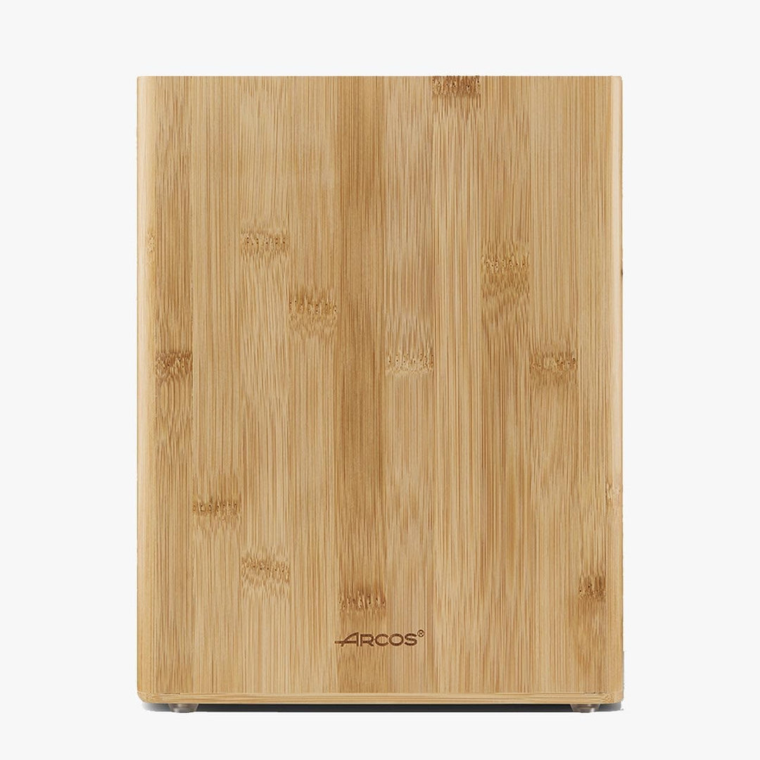 Arcos Messerblock - Universal Block zu Messer bis 25 cm - Gemacht aus Bamboo 280 x 215 x 90 mm - Far