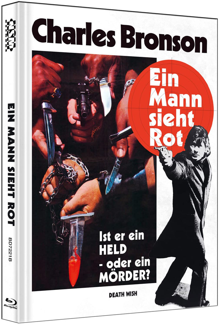 Death Wish - Ein Mann sieht rot [Blu-Ray] - uncut - auf 333 Stück limitiertes Mediabook Cover E, Blu