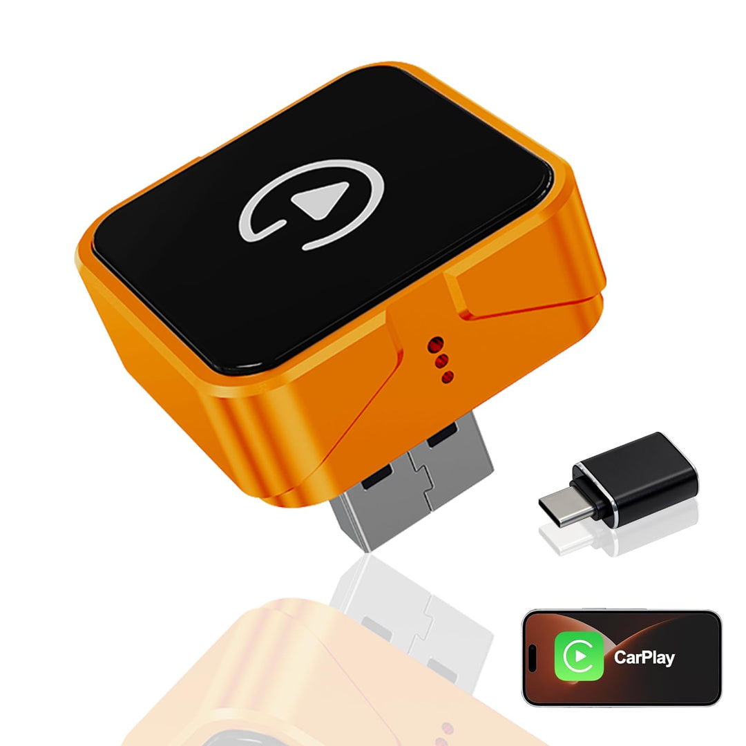 carplay Wireless Adapter, Android Auto Wireless Adapter für iPhone ios 10+ und Android 11+ System, S