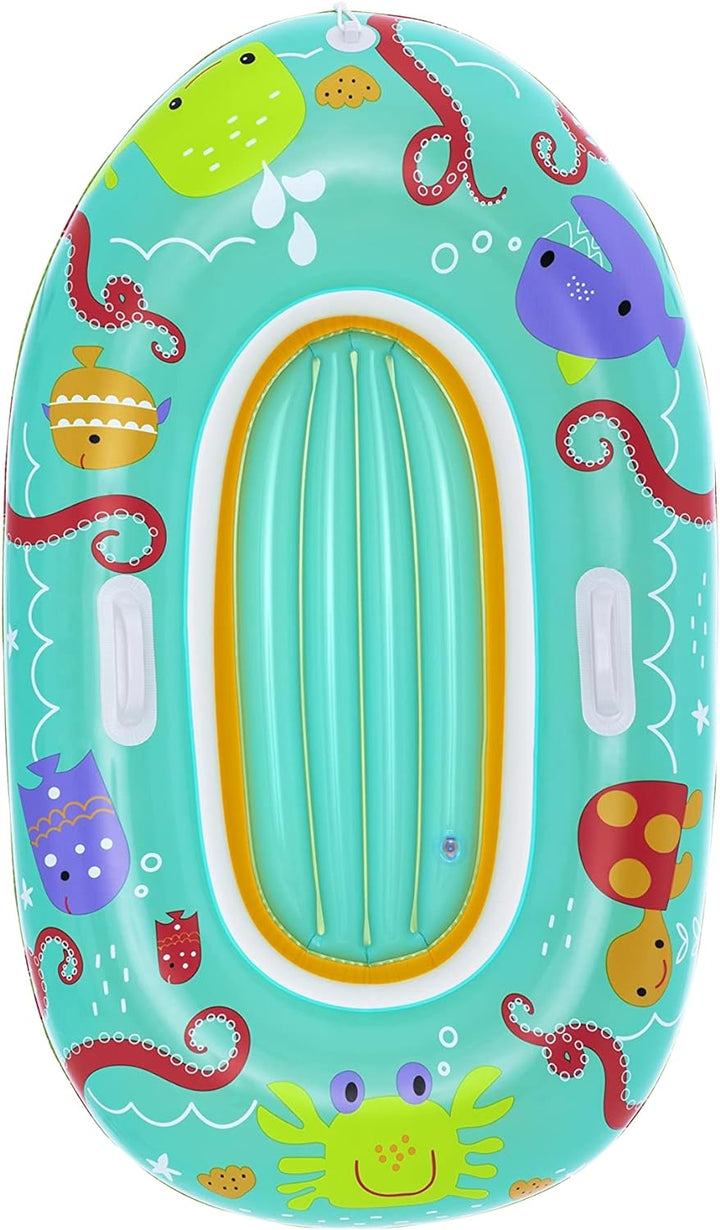 Bestway Happy Crustacean Kinder-Schlauchboot Krusti 110 x 64 x 25 cm