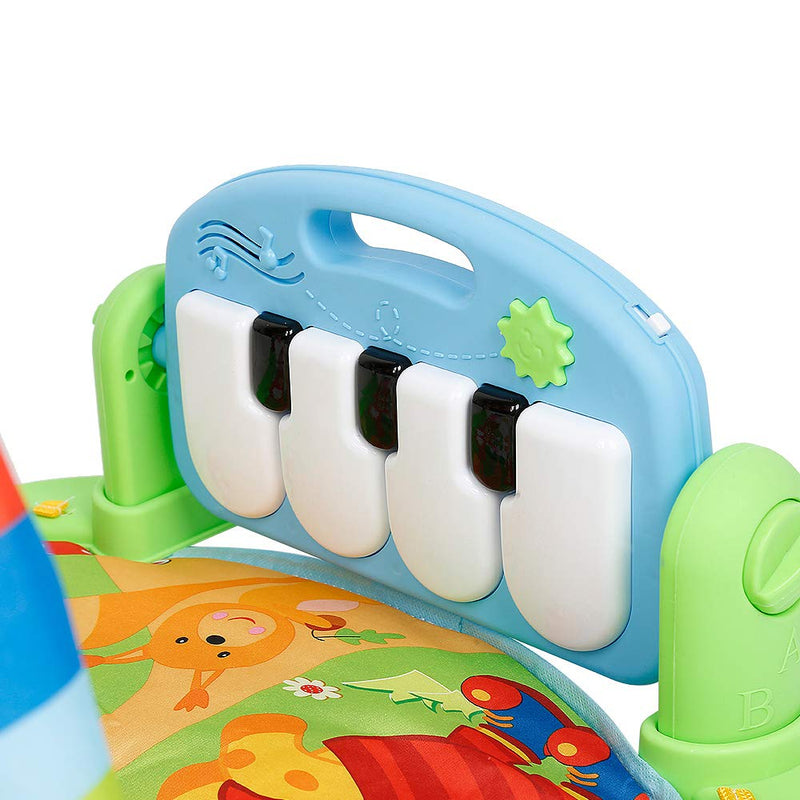 XUANYU Baby-Spielmatte, Spieldecke mit Spielbogen, Spielmatte Baby Faltbar, Lernspielzeug ab 0 Monat