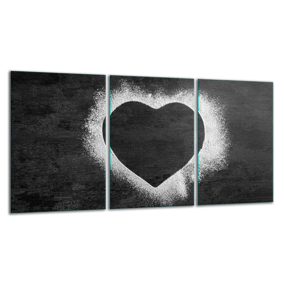 TMK | Herdabdeckplatten ceranfeld 3 Teilig 30x52 cm | Ceranfeldabdeckung Küche Elektroherd Induktion