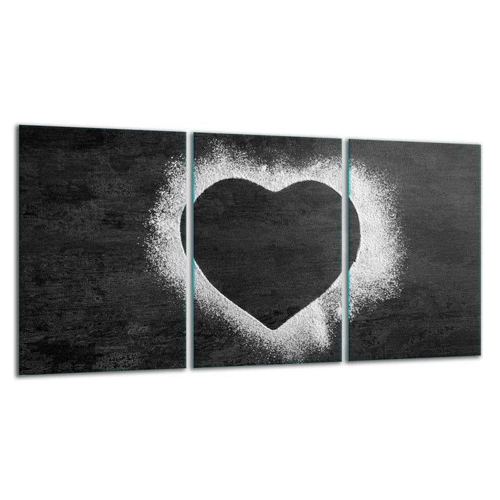 TMK | Herdabdeckplatten ceranfeld 3 Teilig 30x52 cm | Ceranfeldabdeckung Küche Elektroherd Induktion