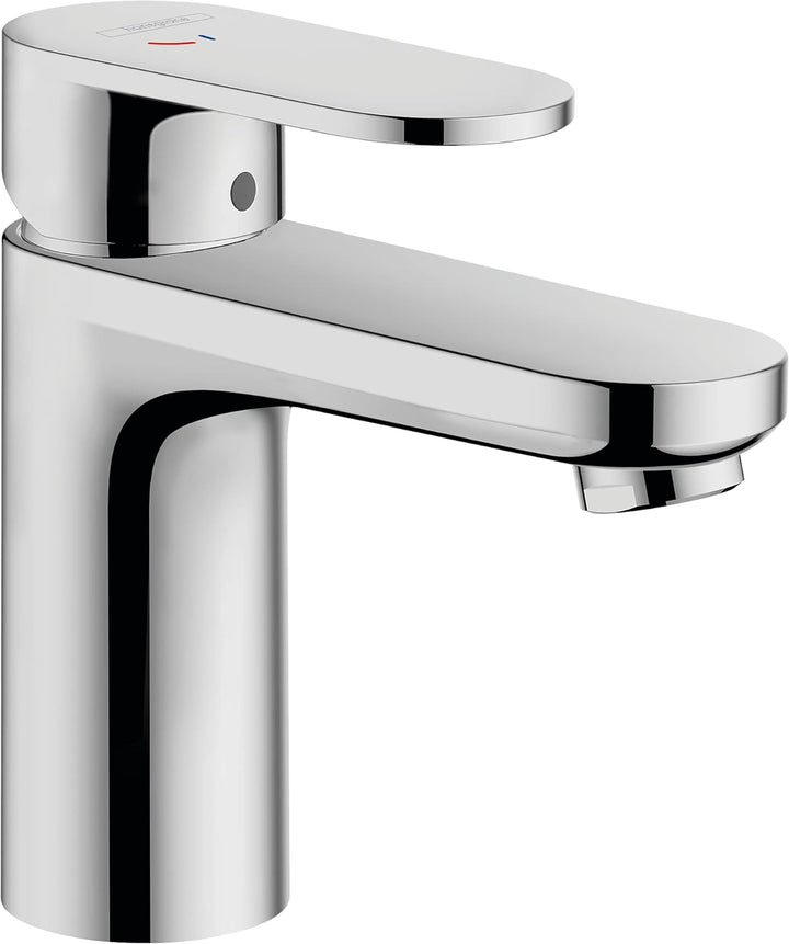 hansgrohe Waschtischarmatur Vernis Blend, Wasserhahn Bad mit Auslauf Höhe 70 mm, mit Zugstange, Bada